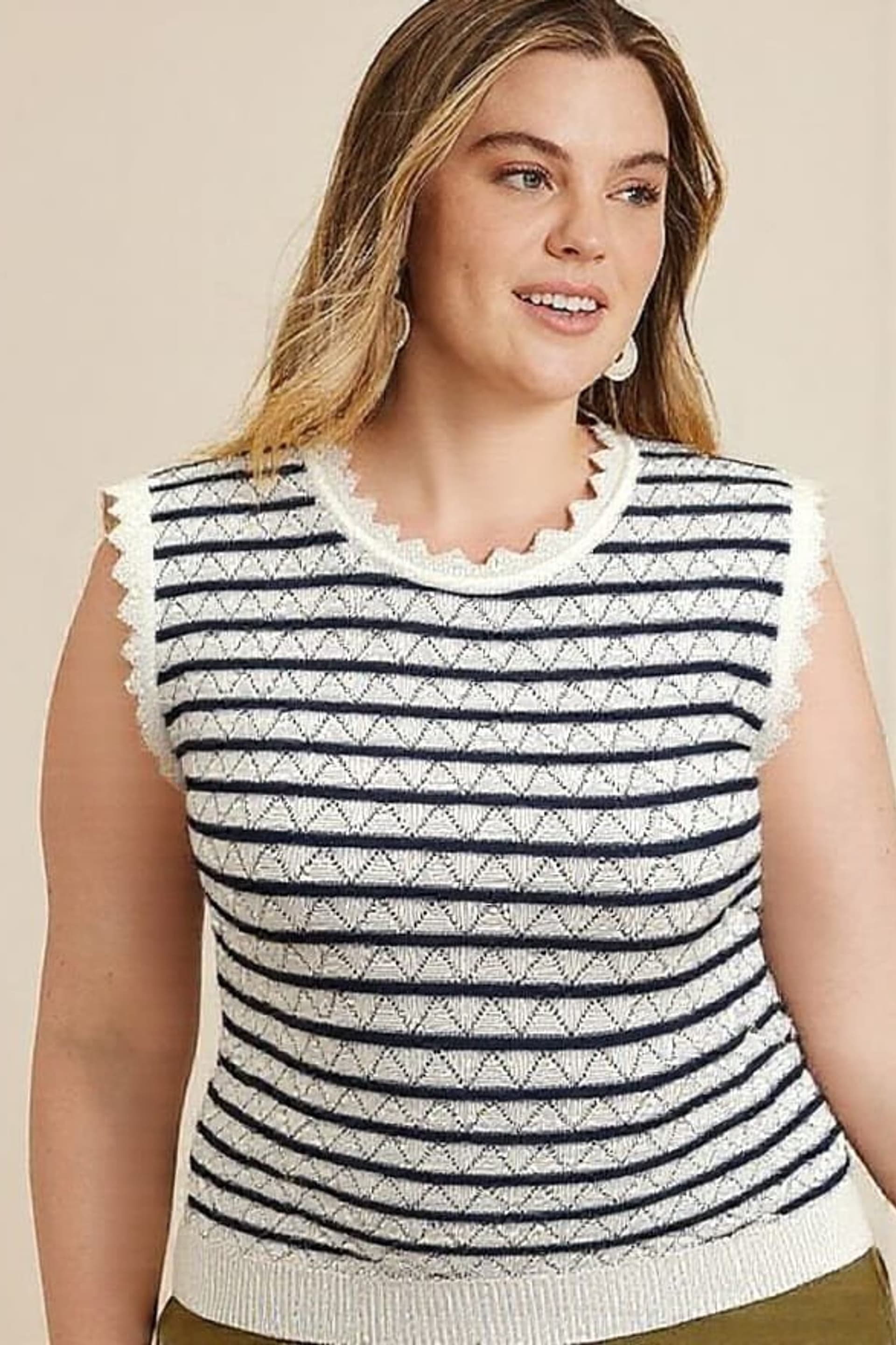 Musculosa De Hilo Rayado